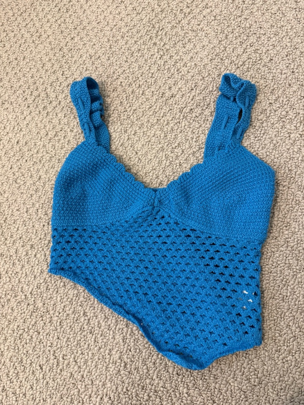 Blue Crochet Knit Set - Picture 3 of 4